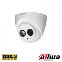 Dahua IPC-HDW4830EMP-AS0400B 8 Mp Ultra Hd Waterproof Ir Dome Ip Kamera