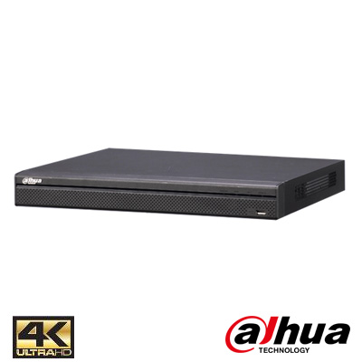 Dahua NVR5216-16P-4KS2 16 Kanal 16 PoE 1U 4K H.265 Pro NVR