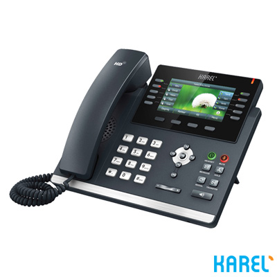 Karel IP136 PoE Ip Kablolu Telefon