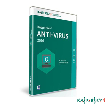 Kaspersky Antivirüs 2016 1 Kullanıcı DVD Kutu