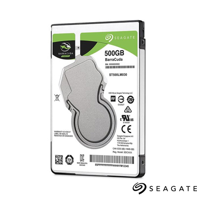 Seagate BARRACUDA 2,5" 500GB 128MB 5400 ST500LM030