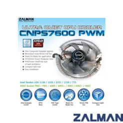 Zalman CNPS7600 92mm Fan CPU Soğutucu