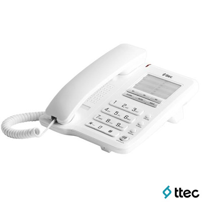 Ttec Tk2900 Kablolu Masa Üstü Telefon Beyaz