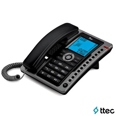 Ttec Tk6101 Masa Üstü Telefon Siyah-Antik Gümüş
