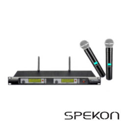 Spekon Solo-2000 İkili Telsiz EL Mikrofonu