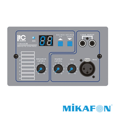 Mikafon T8000B-Matrix Ses Kontrol Ünitesi