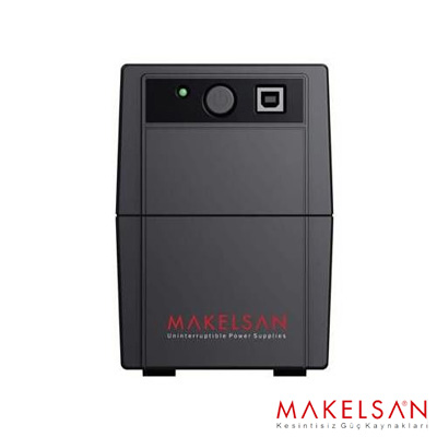 MAKELSAN LION+ 850VA USB (1x 9AH) 5-10dk USB Giriş MAKELSAN LION+ 850VA USB (1x 9AH) 5-10dk USB Giriş