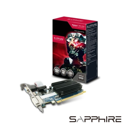 Sapphire R5 230 1GB 64Bit DDR3 16X / 11233-01-20G