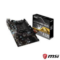 MSI A320M PRO-VD/S MB DDR4 S+V+GL AM4 (mATX)
