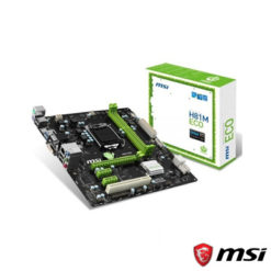 MSI H81M ECO DDR3 1600MHz S+V+GL 1150p (mATX)